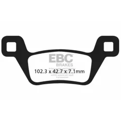 Τακάκια μοτοσυκλέτας EBC SINT R SERIES FA600/2R