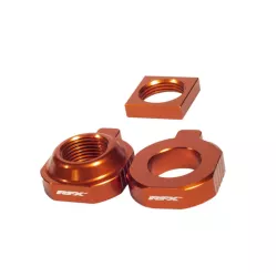 Ρυθμιστής πίσω άξονα RFX Pro 2 Rear Axle Adjuster Blocks - Orange KTM 85 SX Ρυθμιστής πίσω άξονα RFX Pro 2 Rear Axle Adjuster Blocks - Orange KTM 85 SX