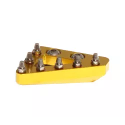 Εφεδρική μύτη πεντάλ φρένου RFX Pro Replacement CNC Solid Rear Brake Lever Tip (Yellow)
