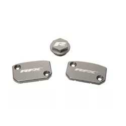 Σετ καπάκια δοχείου υγρών RFX Pro Reservoir Cap Kit Kit (Mineral Grey) - KTM SX/SXF (Brembo Brake and Clutch)