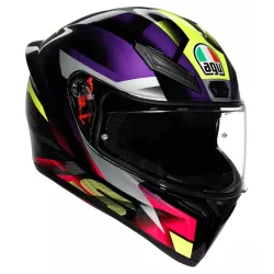 Κράνος μηχανής K1 S E2206 - FASTLAP BLACK/PURPLE/PINK Κράνος μηχανής K1 S E2206 - FASTLAP BLACK/PURPLE/PINK