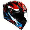 Κράνος μηχανής K1 S E2206 - FASTLAP BLACK/RED/BLUE
