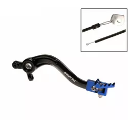 Μανέτα φρένου μηχανής πίσω RFX Pro FT Rear Brake Lever (Black/Blue) - Husqvarna TC85 14-17