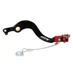 Μανέτα φρένου μηχανής πίσω RFX Pro FT Rear Brake Lever (Black/Red) - Honda CRF250 04-09
