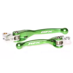 Σετ μανέτες φρένου - συμπλέκτη RFX Race Forged Flexible Lever Set (Green) Kawasaki KXF250/450 13-16