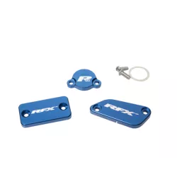 Σετ καπάκια δοχείου υγρών RFX Pro Reservoir Cap Kit Kit (Blue) - KTM SX65/85 (Brembo Brake and Magura Clutch)