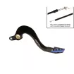 Μανέτα φρένου μηχανής πίσω RFX Pro ST Rear Brake Lever (Hard Anodised Black/Blue) - Yamaha YZF/WRF 450 thumb