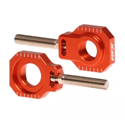Ρυθμιστής πίσω άξονα RFX Pro 2 Rear Axle Adjuster Blocks - Orange KTM 125/250/250F/350/450