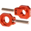 Ρυθμιστής πίσω άξονα RFX Pro Rear Axle Adjuster Blocks - Orange KTM/HUSQ/GASGAS 50