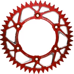 Γρανάζι πίσω κίνησης RFX Pro Series Elite Aluminium Rear Sprocket KTM SX 65 98-23 - 420 47T RED