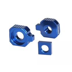 Ρυθμιστής πίσω άξονα RFX Pro Rear Axle Adjuster Blocks (Blue) - Husqvarna TC65 17-24