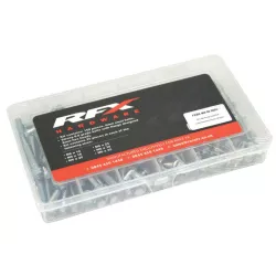 Σετ βίδες RFX M6 Flange Head Bolt Assortment Box - 25 x 6 sizes