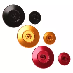 Καπάκι χρονισμού κινητήρα μοτοσυκλέτας RFX Pro Engine Timing Plug Set (Black) CRF 150 / 250R 10-17 / 450R 02-16