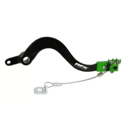 Μανέτα φρένου μηχανής πίσω RFX Pro FT Rear Brake Lever (Black/Green) - Kawasaki KXF250 21-25 / 450 06-25