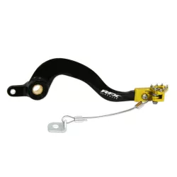 Μανέτα φρένου RFX Pro FT Rear Brake Lever (Black/Yellow) - Suzuki RMZ250 07-12 Μανέτα φρένου RFX Pro FT Rear Brake Lever (Black/Yellow) - Suzuki RMZ250 07-12