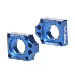 Ρυθμιστής πίσω άξονα RFX Pro Rear Axle Adjuster Blocks (Blue) YZ 125/250 02-08 YZF 250/450 02-08