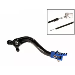 Μανέτα φρένου μηχανής πίσω RFX Pro ST Rear Brake Lever (Black/Blue) - Yamaha YZ65 17-25 /85 01-25