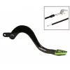 Μανέτα φρένου μηχανής πίσω RFX Pro ST Rear Brake Lever (Black/Green) - Kawasaki KX125 04-08