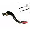 Μανέτα φρένου μηχανής πίσω RFX Pro ST Rear Brake Lever (Hard Anodised Black/Red) - Honda CRF250/450