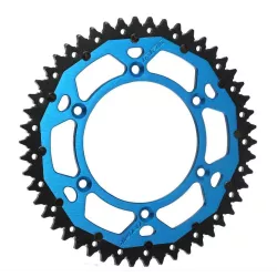Γρανάζι πίσω κίνησης RFX Pro Series Armalite Double Compound Rear Sprocket (Steel/Aluminium) - 520 48T Blue 