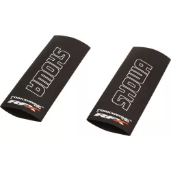 Προστατευτικά πιρουνιού μηχανής RFX Race Series Forkshrink Upper Fork Guard w/ Showa Logo - White