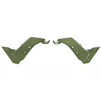 Πλαϊνά πάνελ μηχανής RACETECH T7 Revolution Central Side Panels (Camo Green) Yamaha Tenere 700 19-24
