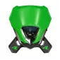 Προβολέας μοτοσυκλέτας RACETECH V-FACE 2.0 LED Headlight (Black/Green) thumb