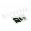 Προστασία πλαισίου μοτοσυκλέτας RACETECH Bi-material Frame Guard White/Black GASGAS 21-24 / Husq 16-22 thumb