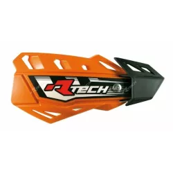 Προστατευτικές χούφτες μηχανής RACETECH FLX Adjustable Handguards Orange Προστατευτικές χούφτες μηχανής RACETECH FLX Adjustable Handguards Orange