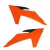 Πλαστικά καλύμματα ψυγείου RACETECH Radiator Scoops KTM 23-24 (Neon Orange)
