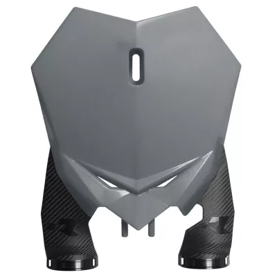 Number Plate μάσκα εμπρός RACETECH - Beta RX 300 2T 2024 (Grey) Number Plate μάσκα εμπρός RACETECH - Beta RX 300 2T 2024 (Grey)