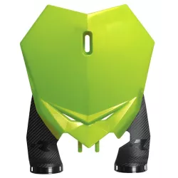 Number Plate μάσκα εμπρός RACETECH - Beta RX 300 2T 2024 (Neon Yellow)