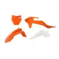 Κιτ πλαστικών RACETECH Plastic Kit 4 pcs KTM SX 50 16-23 (Orange/White) thumb