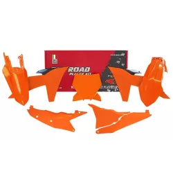 Κιτ πλαστικών RACETECH Plastic Kit 6 pcs KTM SX 125-300 23-24 (Orange)
