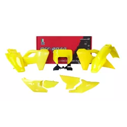 Κιτ πλαστικών RACETECH Plastic Kit 7 pcs Husqvarna 2024 (Yellow)