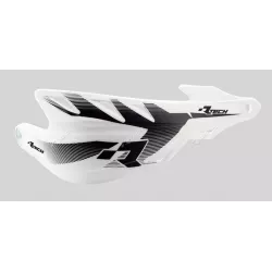 Προστατευτικές χούφτες μηχανής RACETECH Raptor Handguards White 