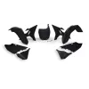Κιτ πλαστικών RACETECH Revolution Replacement Plastics Kit (Black) Yamaha YZ125/250 02-21