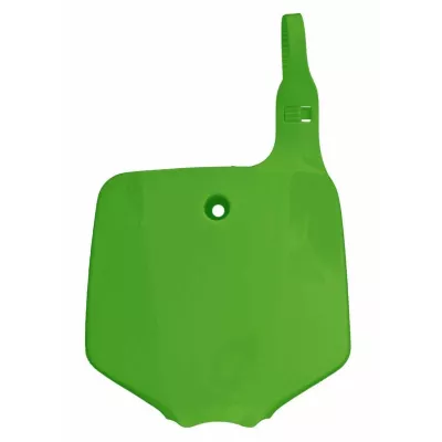 Number Plate μάσκα εμπρός RACETECH Green Kawasaki KX65 00-24