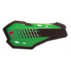 Εφεδρικές χούφτες μηχανής RACETECH HP2 Handguards Replacement Covers Green