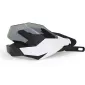 Προστατευτικές χούφτες μηχανής RACETECH HP3 Adventure Handguards White/Black thumb