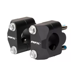 Σετ αντάπτορες τιμονιού RFX Race Handlebar Adaptor Kit 22.2mm>28.6mm (Black) Σετ αντάπτορες τιμονιού RFX Race Handlebar Adaptor Kit 22.2mm>28.6mm (Black)