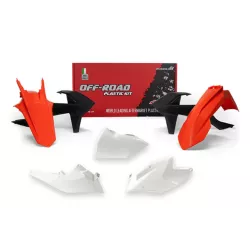 Κιτ πλαστικών RACETECH Plastic Kit OEM Color (2018) Red/Black/White KTM 17-19