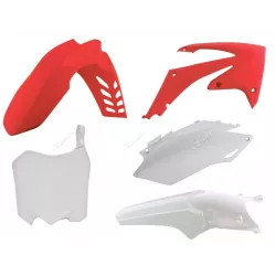 Κιτ πλαστικών RACETECH Plastic Kit OEM Color Red/White Honda CRF250R 11-13 / 450R 11-12