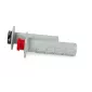 Χειρολαβές μοτοσυκλέτας RACETECH R20 Lock On Grips Half Waffle BETA 21 (Grey) thumb