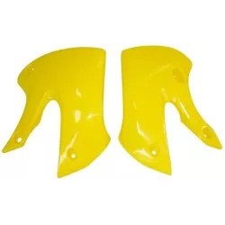 Πλαστικά καλύμματα ψυγείου RACETECH Radiator Scoops Yellow RM65 ET DR-Z110 2003-07