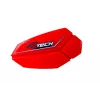 Εφεδρικές χούφτες μηχανής RACETECH Spare R20 Plastic Guards Only Neon Red E-Bike