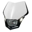 Προβολέας μοτοσυκλέτας RACETECH V-Face LED Headlight (White/Black) thumb