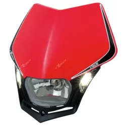 Προβολέας μοτοσυκλέτας RACETECH V-Face LED Headlight (Red/Black) Προβολέας μοτοσυκλέτας RACETECH V-Face LED Headlight (Red/Black)