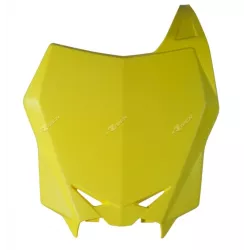 Number Plate μάσκα εμπρός RACETECH Yellow Suzuki RM-Z250 10-23 /450 08-23 Number Plate μάσκα εμπρός RACETECH Yellow Suzuki RM-Z250 10-23 /450 08-23