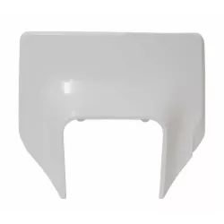 Μάσκα φαναριού μοτοσυκλέτας RACETECH Front Plate White Husqvarna FE/TE 2020
